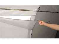 Easy Camp Motor Tour Wimberly Awning features toggle-up curtains over the windows