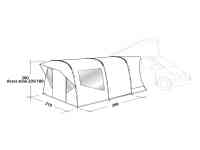 Technical Illustration of Easy Camp Motor Tour Wimberly Awning