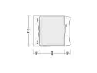 Technical Illustration of Easy Camp Motor Tour Wimberly Awning